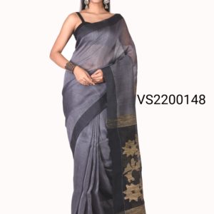 Silk Linen Saree