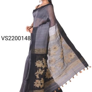 Silk Linen Saree