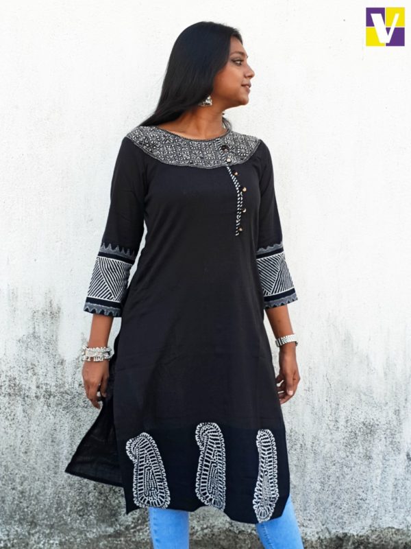 VK3400413- Cotton Kurti Size - S-38