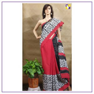 Cotton Mulmul Saree