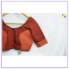 Rust coloured Glass Sleeves blouse - Image 3